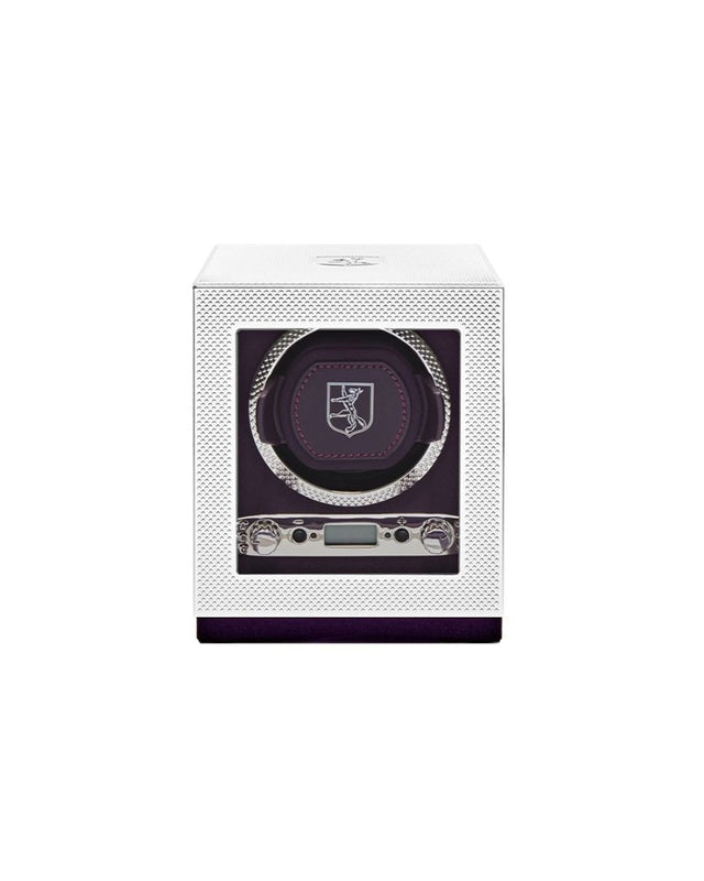 Wolf Silver Single Watch Winder