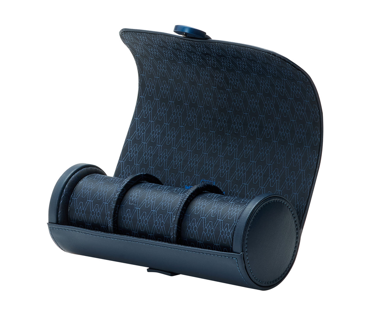 Earth Triple Watch Roll Blue - House of Kennedy