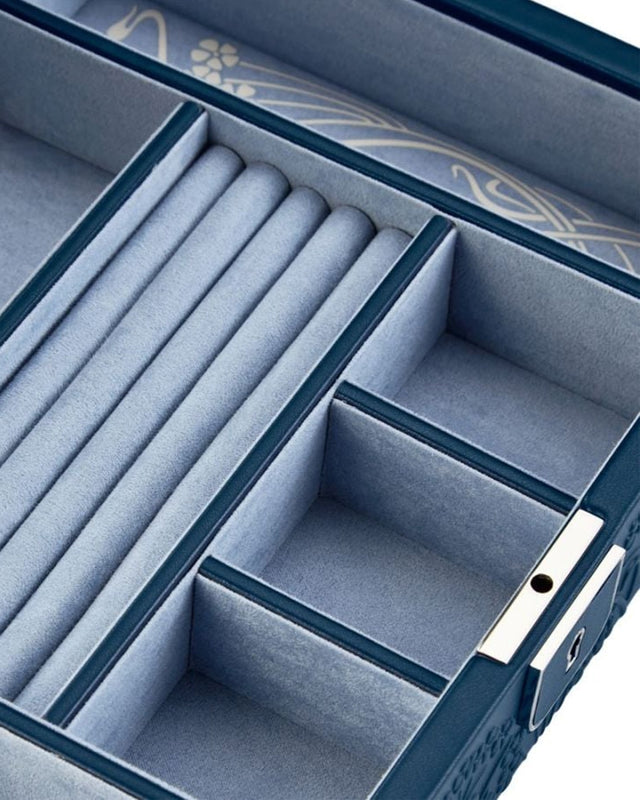 WOLF x Liberty Medium Jewellery Box - Navy