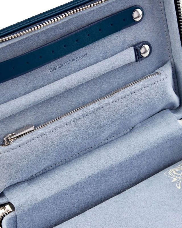 WOLF x Liberty Medium Zip Case - Navy