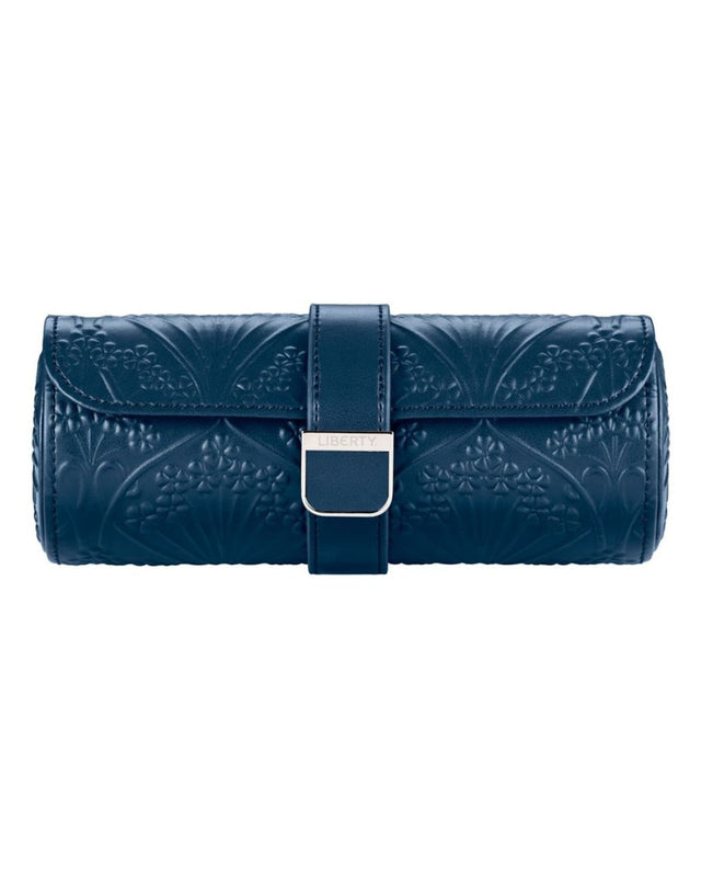 WOLF x Liberty Triple Watch Roll - Navy
