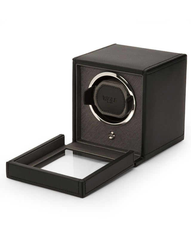 Cub Single Watch Winder with Cover