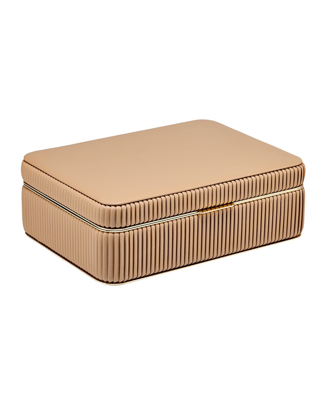 Wolf Bella Medium Jewellery Box Mocha