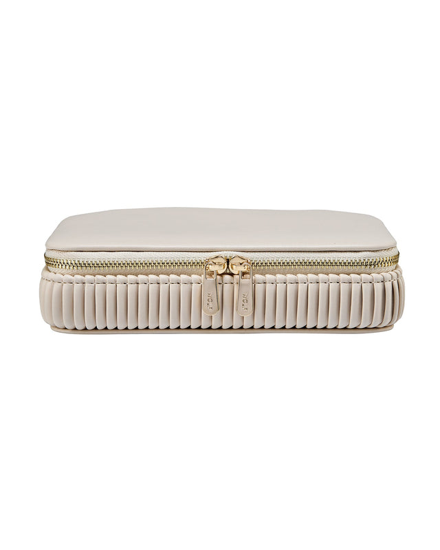 Wolf Bella Travel Zip Case Bone