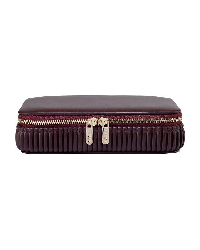 Wolf Bella Travel Zip Case Bordeaux