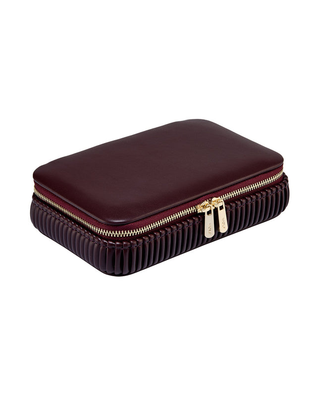 Wolf Bella Travel Zip Case Bordeaux