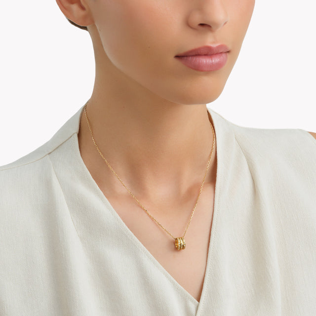 Laurence Graff Signature Three-Row Pavé Diamond Pendant