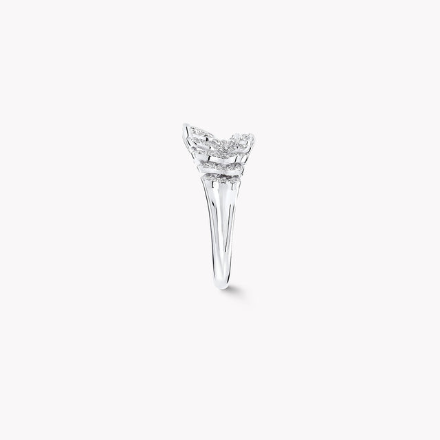 Butterfly Diamond Ring