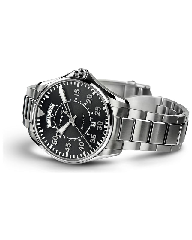 Khaki Aviation Pilot Day Date Auto