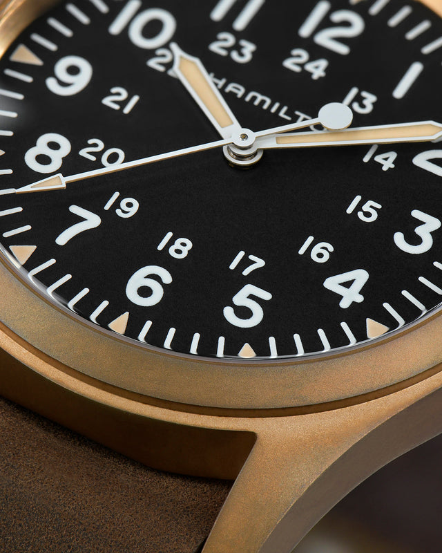 Khaki Field Mechanical Bronze