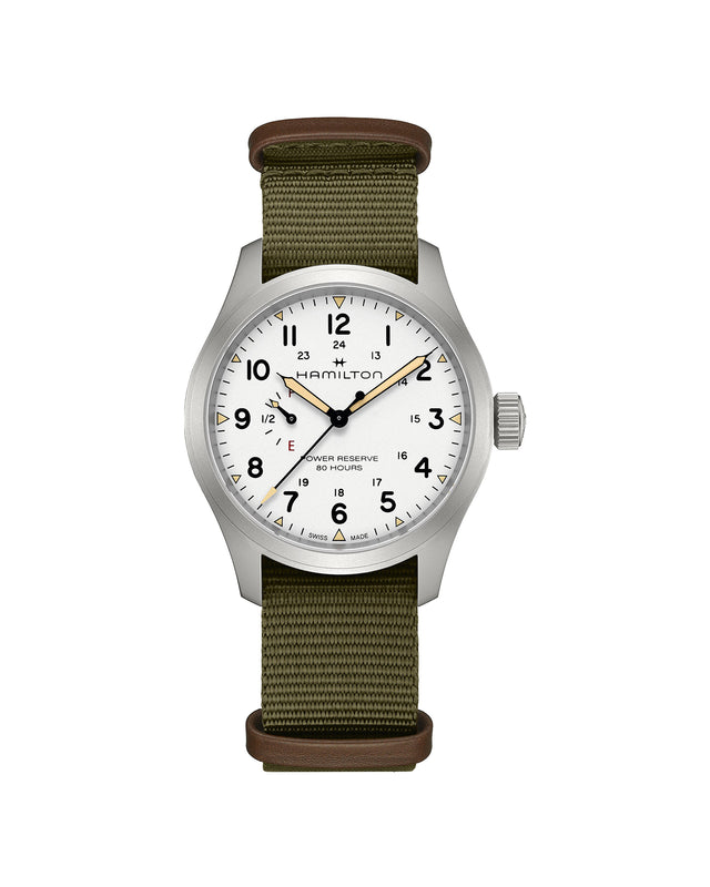 Khaki Field Mechanical Power Reserve 40mm