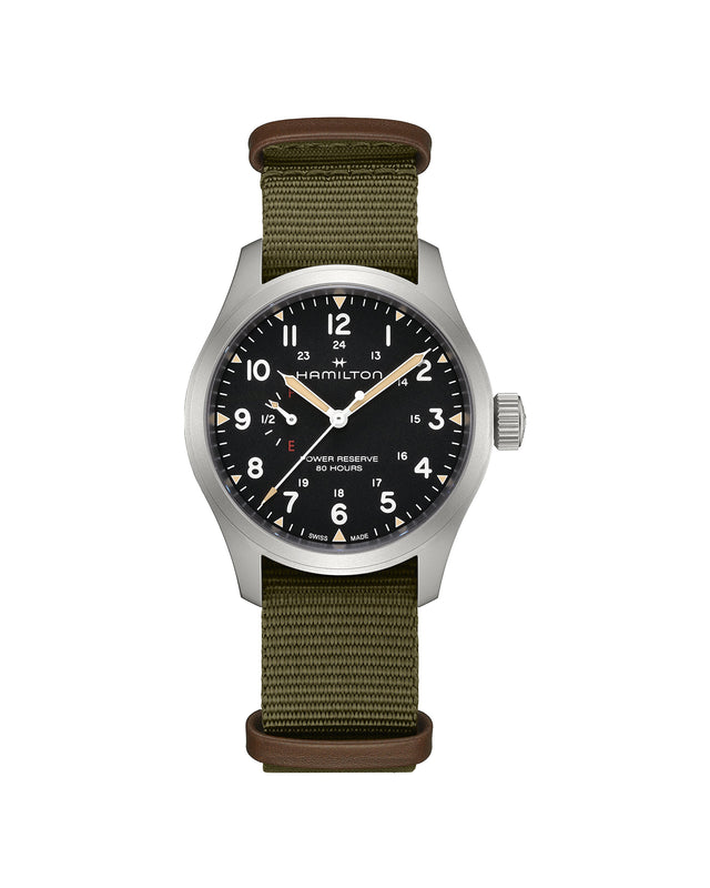 Khaki Field Mechanical Power Reserve 40 mm