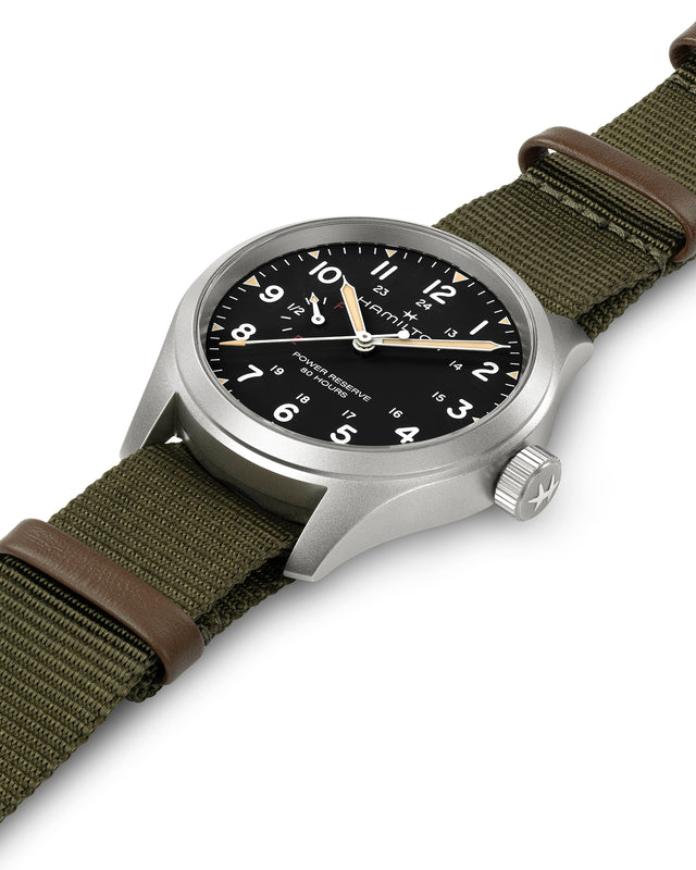 Khaki Field Mechanical Power Reserve 40 mm