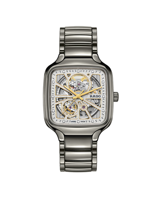 True Square Automatic Open Heart Sparkling