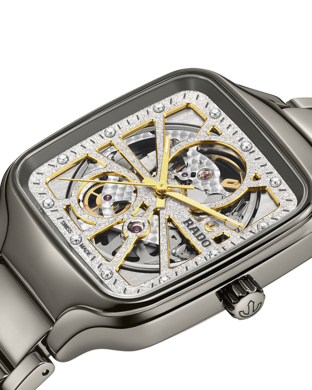 True Square Automatic Open Heart Sparkling