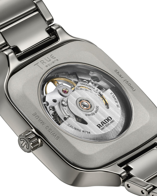 True Square Automatic Open Heart Sparkling