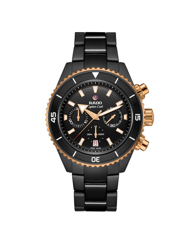 Captain Cook High-Tech Ceramic Automatic Chronograph