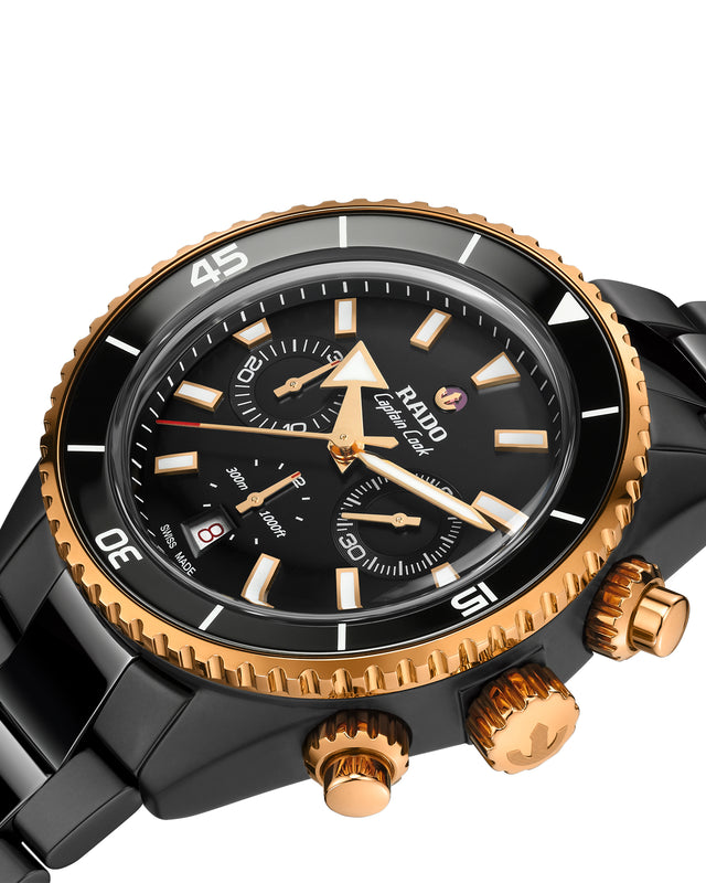 Captain Cook High-Tech Ceramic Automatic Chronograph