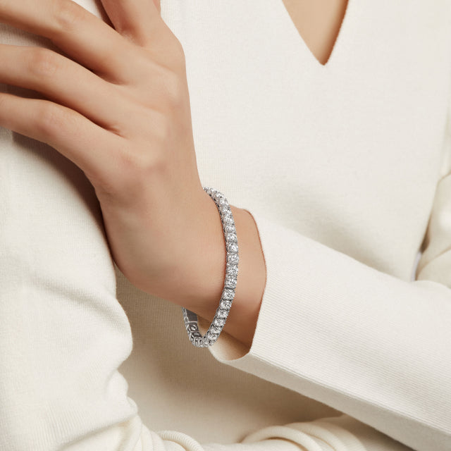 Round Diamond Bracelet