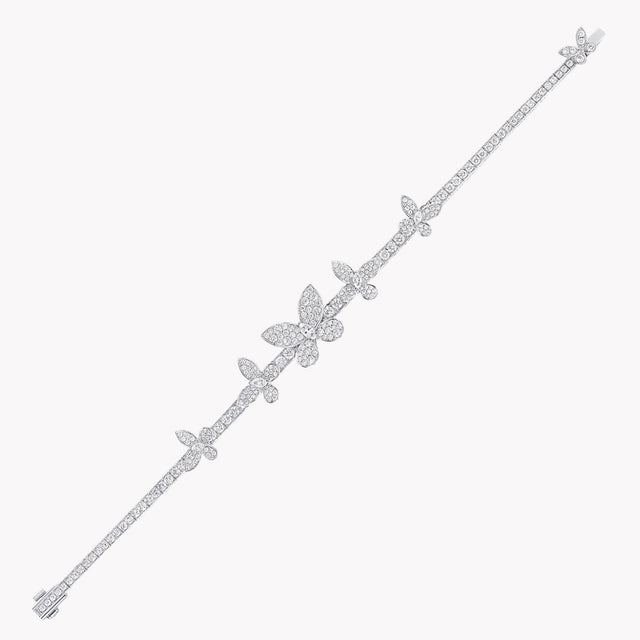 Pavé Butterfly Diamond Bracelet