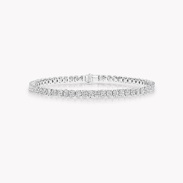 Oval Cut Diamond Bracelet