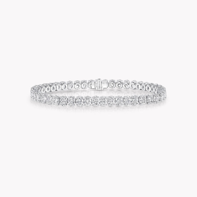 Oval Cut Diamond Bracelet