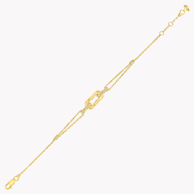 Laurence Graff Signature Pavé Diamond Small Fine Chain Bracelet