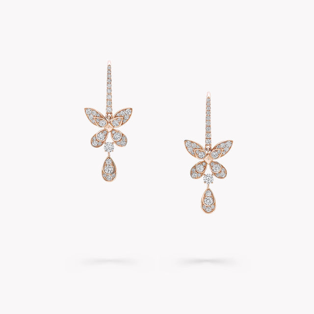 Butterfly Diamond Earrings