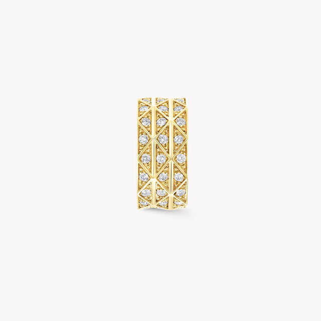 Laurence Graff Signature Three-Row Diamond Ear Cuff