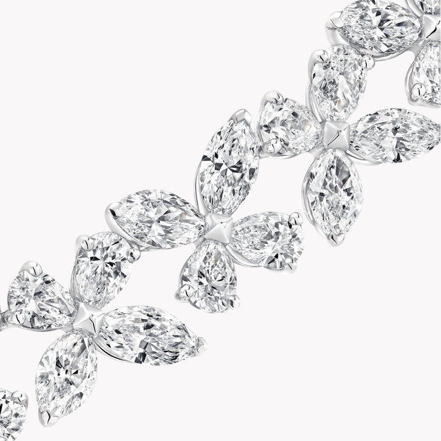 Classic Butterfly Diamond Necklace