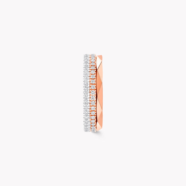 Laurence Graff Signature Three-Row Layered Diamond Ring