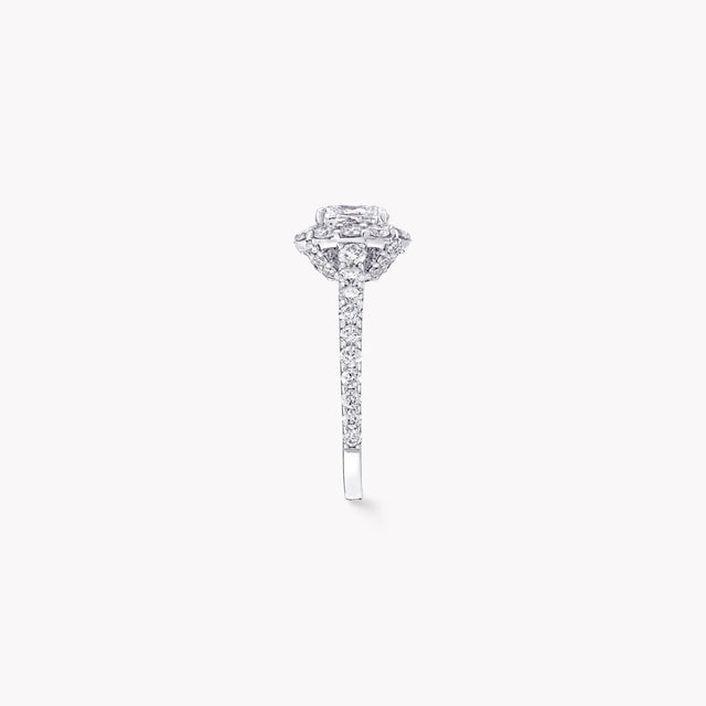 Icon Cushion Cut Diamond Engagement Ring