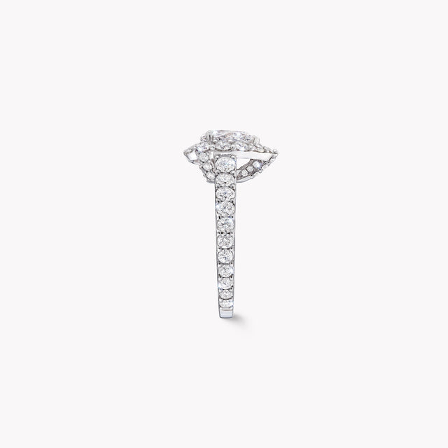 Icon Pear Shape Diamond Engagement Ring