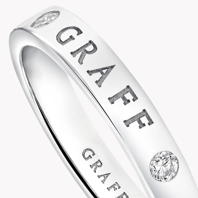 Graff Logo Diamond Band