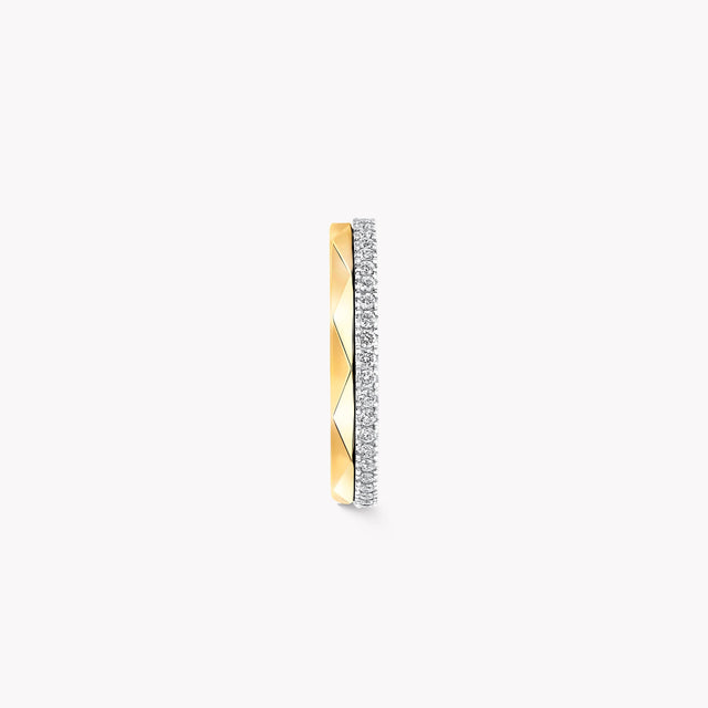 Laurence Graff Signature Diamond and Gold Band