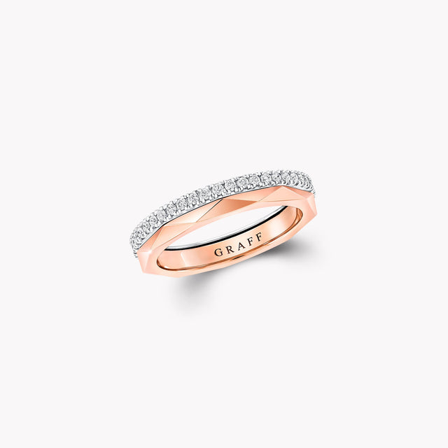 Laurence Graff Signature Diamond and Gold Band