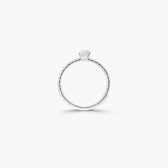 Foufou Round Brilliant Diamond Ring