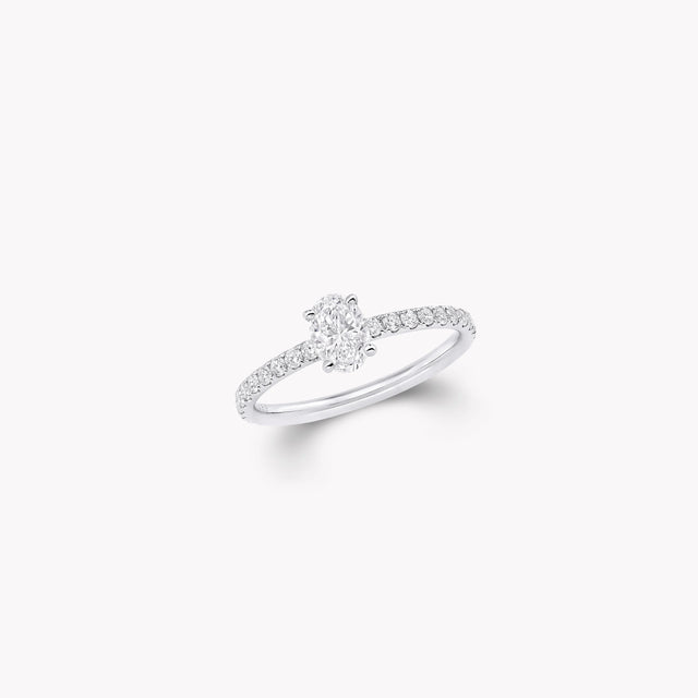 Foufou Oval Diamond Ring