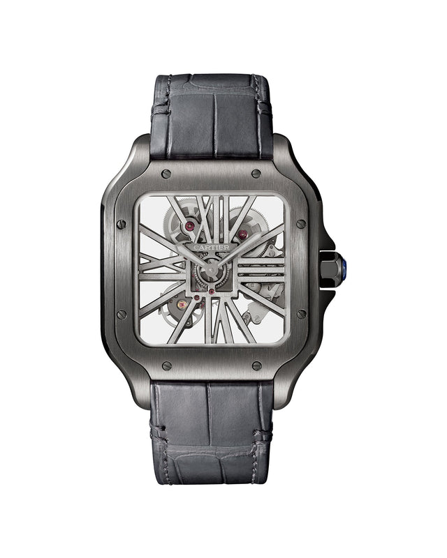 Santos de Cartier Skeleton watch