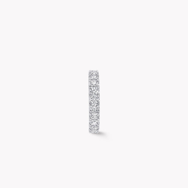 Castle Set Round Diamond Wedding Band