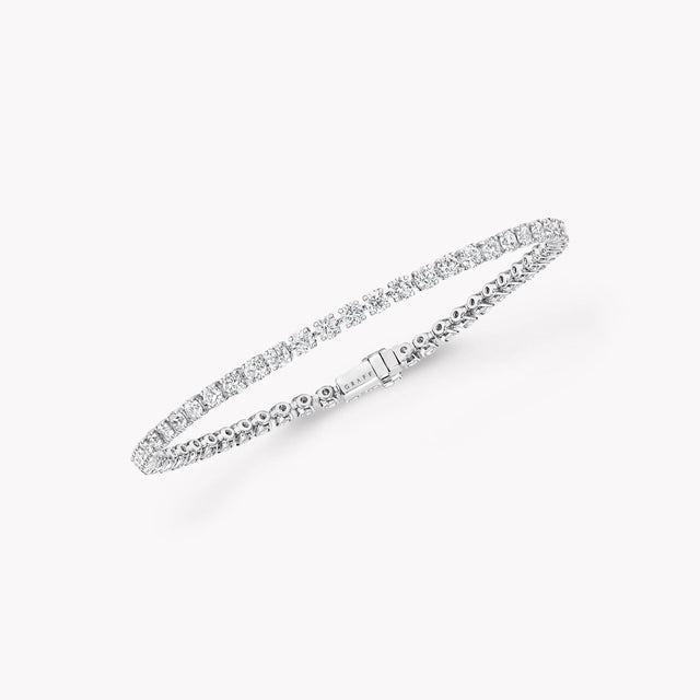 Round Diamond Slim Bracelet