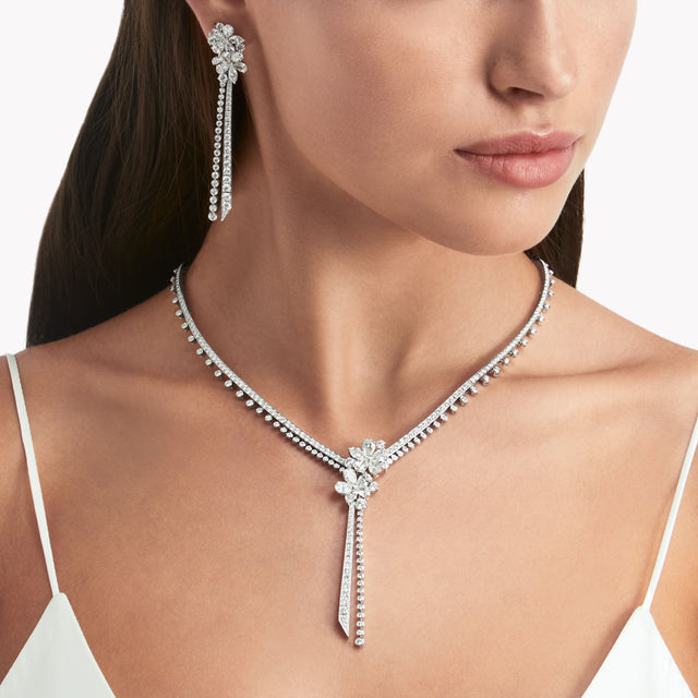 Carissa Diamond Drop Earrings