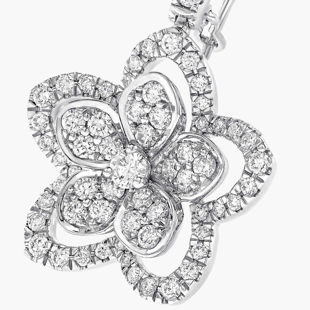 Wild Flower Diamond Earrings