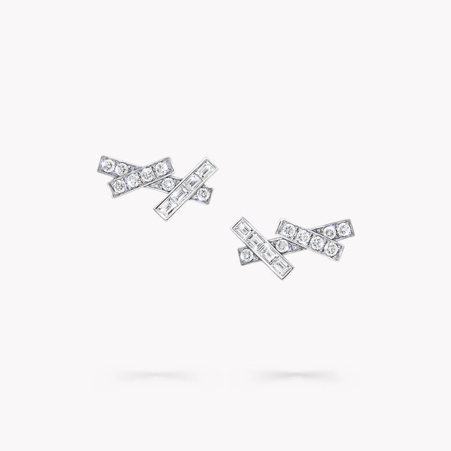Threads Diamond Mini Earrings