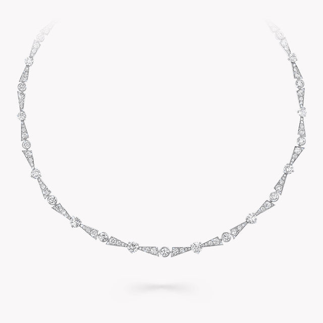 New Dawn Diamond Line Necklace