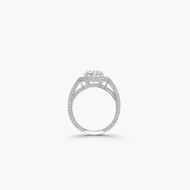Constellation Round Diamond Engagement Ring