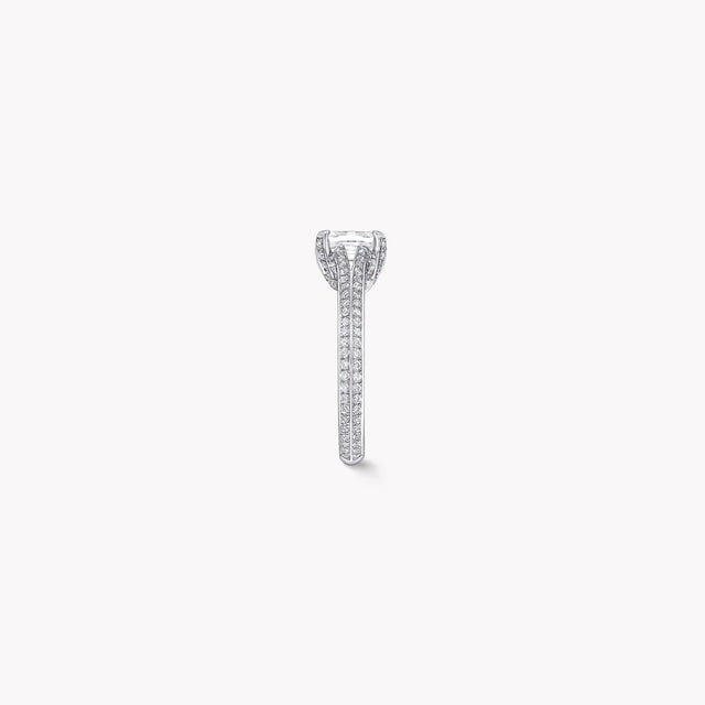 Legacy Emerald Cut Diamond Engagement Ring