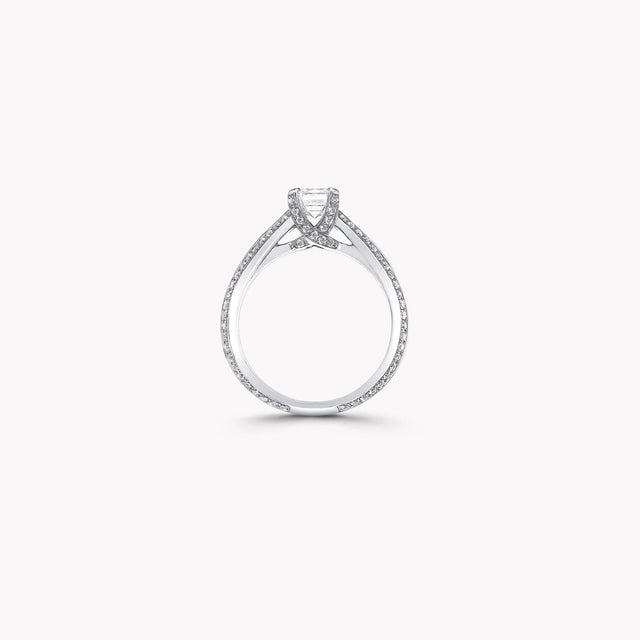Legacy Emerald Cut Diamond Engagement Ring