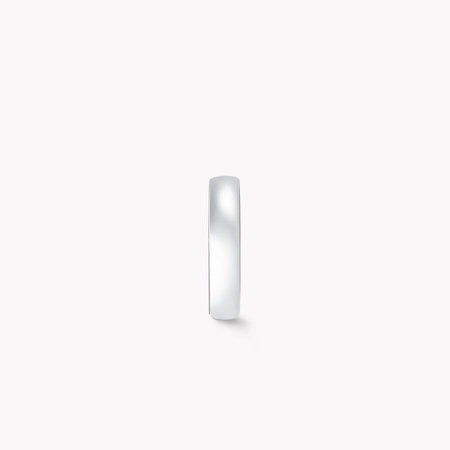 D Shape Wedding Band