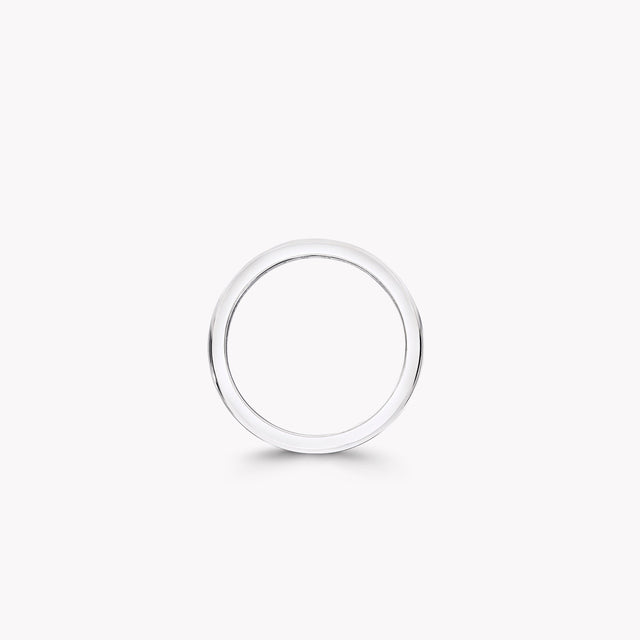 D Shape Wedding Band